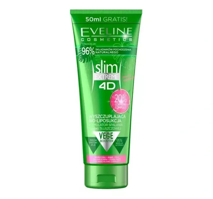 Eveline Cosmetics Slim Extreme 4D wyszczuplająca bio-liposukcja 250 ml