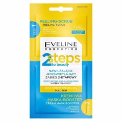 Eveline Cosmetics 2 Steps to Beauty nawilżająco-rozświetlający zabieg 2-etapowy 2x4 ml