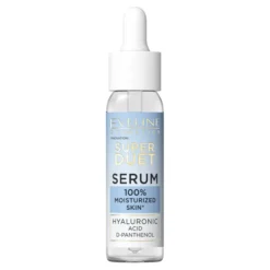 Eveline Cosmetics Super Duet nawilżające serum do twarzy z 2% kwasem hialuronowym 30 ml