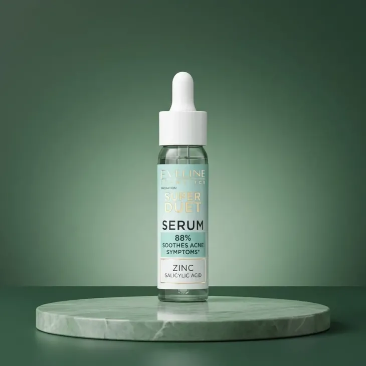 Eveline Cosmetics Super Duet serum na niedoskonałości 10% cynk do skóry trądzikowej i młodej 30 ml