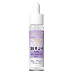 Eveline Cosmetics Super Duet naprawcze serum do twarzy z 2% retinol do skóry suchej i dojrzałej 30 ml