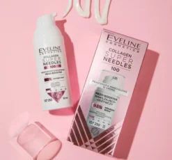 Eveline Cosmetics Super Needles Collagen 100 mezo-booster nawilżający krem odżywczy 50 ml
