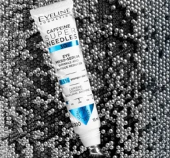 Eveline Cosmetics Super Needles Caffeine 30 mezo-serum pod oczy reduktor zmarszczek i objawów zmęczenia 15 ml