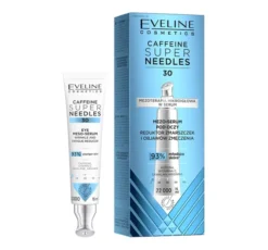 Eveline Cosmetics Super Needles Caffeine 30 mezo-serum pod oczy reduktor zmarszczek i objawów zmęczenia 15 ml
