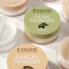 Eveline Cosmetics sypki puder do twarzy z mączką jęczmienną 8 g