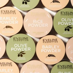 Eveline Cosmetics sypki puder do twarzy z ekstraktem z liści i nasion oliwki 8 g