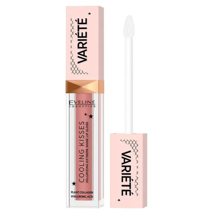Eveline Cosmetics Variété Cooling Kisses błyszczyk powiększający usta 03 Star Glow 6,8 ml