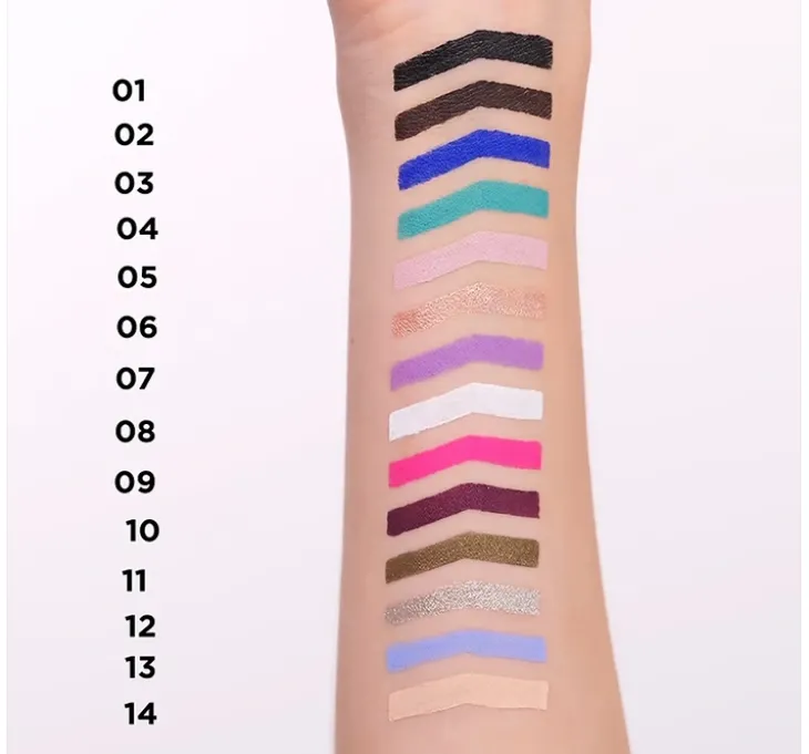 Eveline Cosmetics Variété żelowa kredka do oczu matowa 14 Nude 1,3 g