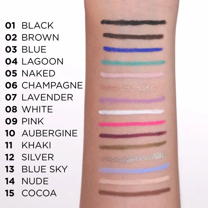 Eveline Cosmetics Variété żelowa kredka do oczu matowa 15 Cocoa 1,3 g