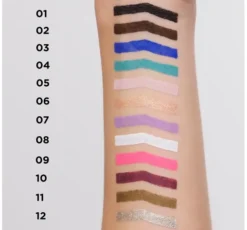 Eveline Cosmetics Variété żelowa kredka do oczu matowa 12 Silver 1,3 g