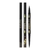 Eveline Cosmetics Variété 2in1 Double Effect wodoodporny eyeliner i kredka do oczu Ultra Black
