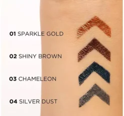 Eveline Cosmetics Variété kolorowy eyeliner w kałamarzu 02 Shiny Brown 4 ml