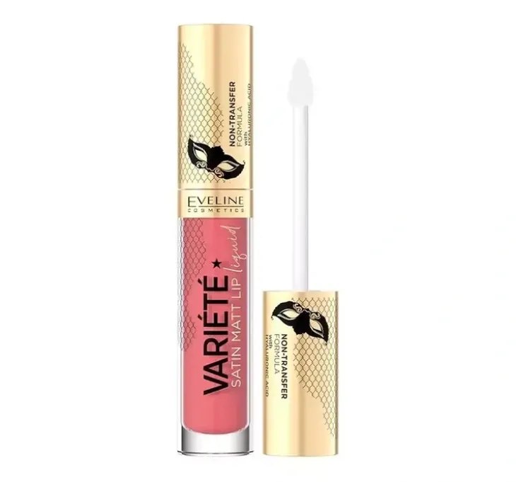 Eveline Cosmetics Variété pomadka w płynie 05 Peach Mousse 4,5 ml