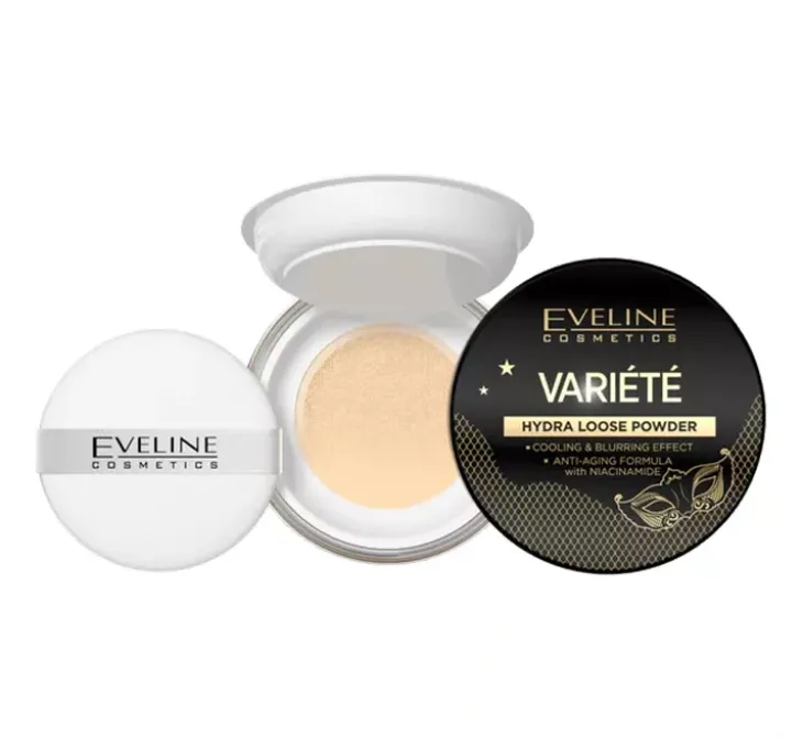 Eveline Cosmetics Variété sypki puder do twarzy z efektem chłodzącym 5 g