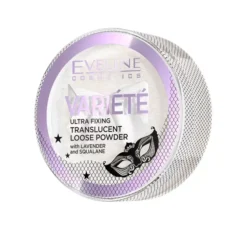 Eveline Cosmetics Variété transparentny puder sypki z lawendą i skwalanem 5 g