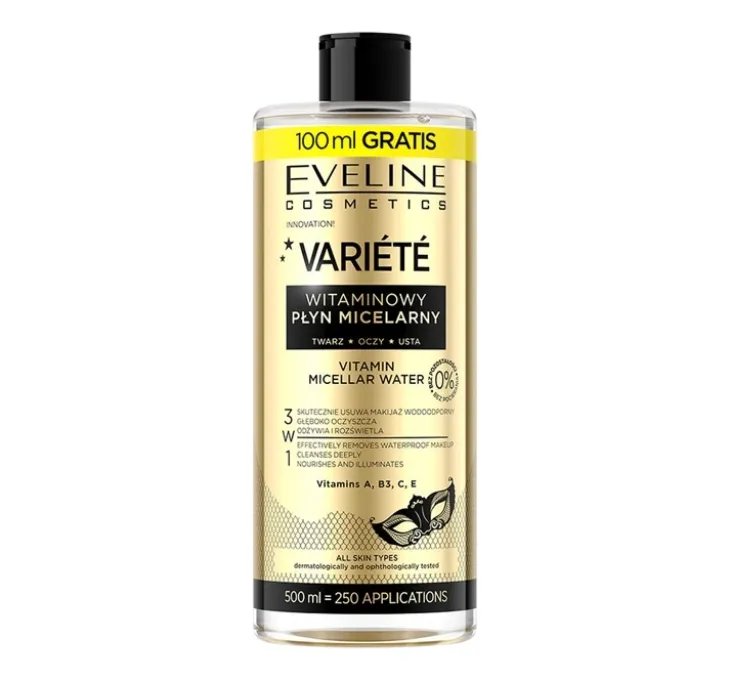 Eveline Cosmetics Variété witaminowy płyn micelarny 500 ml