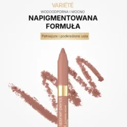 Eveline Cosmetics Variété wodoodporna konturówka do ust 12 Latte Nude 9 ml