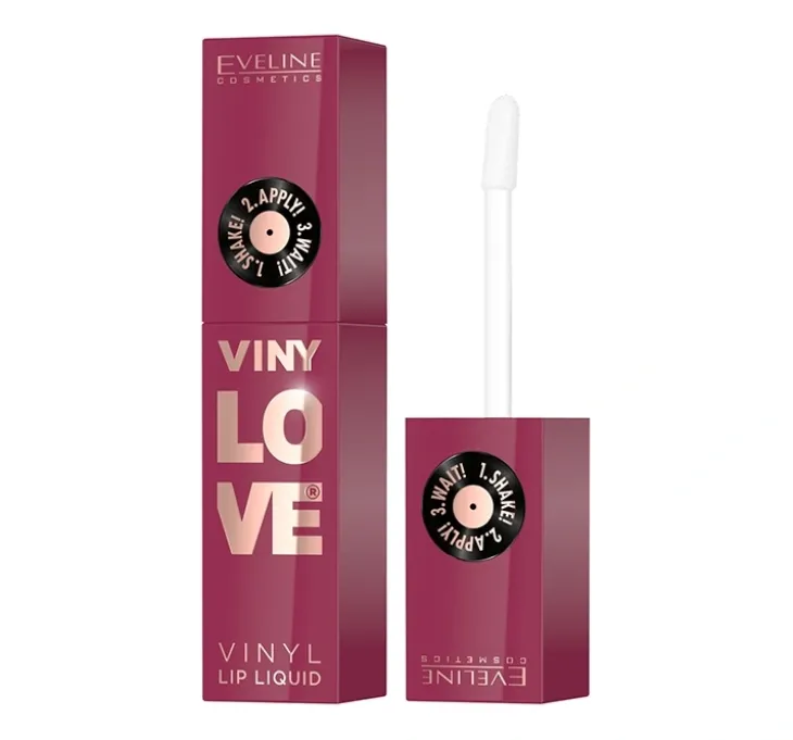 Eveline Cosmetics Vinylove długotrwała pomadka w płynie z winylowym wykończeniem 10 Blushy 4 ml