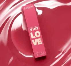 Eveline Cosmetics Vinylove długotrwała pomadka w płynie z winylowym wykończeniem 05 Rosy 4 ml