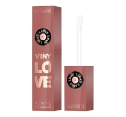 Eveline Cosmetics Vinylove długotrwała pomadka w płynie z winylowym wykończeniem 04 Peachy 4 ml