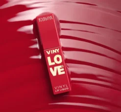 Eveline Cosmetics Vinylove długotrwała pomadka w płynie z winylowym wykończeniem 09 Hotty 4 ml