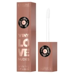 Eveline Cosmetics Vinylove Nudes długotrwała pomadka w płynie z winylowym wykończeniem 12 Yummy 4 ml