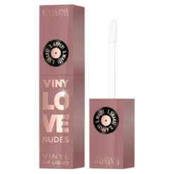 Eveline Cosmetics Vinylove Nudes długotrwała pomadka w płynie z winylowym wykończeniem 14 Cool 4 ml