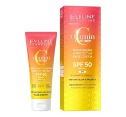 Eveline Cosmetics Vitamin C 3 x Action nawilżająco-ochronny krem do twarzy SPF50 30 ml