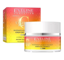 Eveline Cosmetics Vitamin C 3 x Action rozświetlająco-kojący krem do twarzy 50 ml