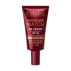 Eveline Cosmetics Wonder Match kryjący krem BB z SPF50 01 Ivory 30 ml