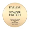 Eveline Cosmetics Wonder Match sypki puder z pyłem ametystowym 6 g