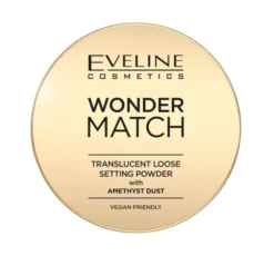 Eveline Cosmetics Wonder Match sypki puder z pyłem ametystowym 6 g