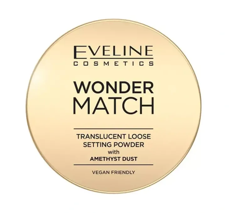 Eveline Cosmetics Wonder Match sypki puder z pyłem ametystowym 6 g