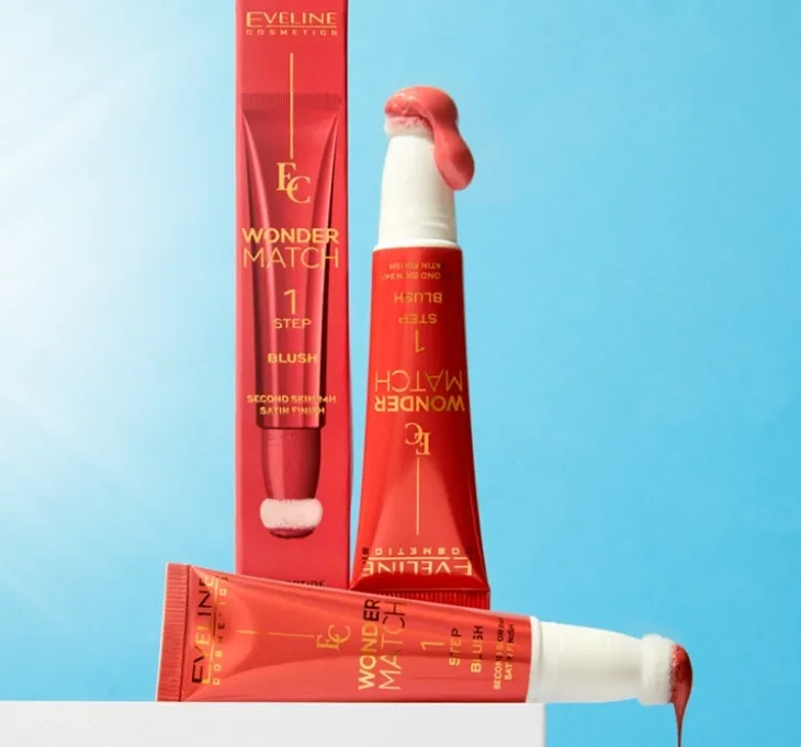 Eveline Cosmetics Wonder Match ultrakremowy róż do policzków 01 14 ml