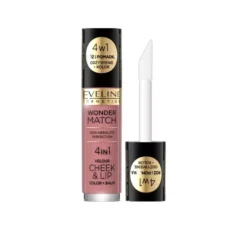 Eveline Cosmetics Wonder Match Cheek&Lip róż i pomadka w płynie 02 4,5 ml