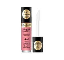 Eveline Cosmetics Wonder Match Cheek&Lip róż i pomadka w płynie 03 4,5 ml