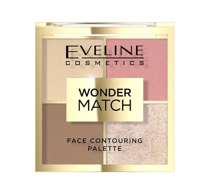 Eveline Cosmetics Wonder Match paleta do konturowania twarzy 02 10,8 g