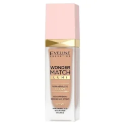 Eveline Cosmetics Wonder Match Lumi luksusowy podkład rozświetlający 25 Sand Beige 30 ml