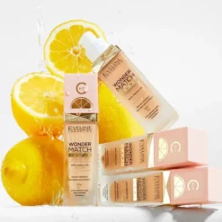 Eveline Cosmetics Wonder Match Lumi luksusowy podkład rozświetlający 25 Sand Beige 30 ml