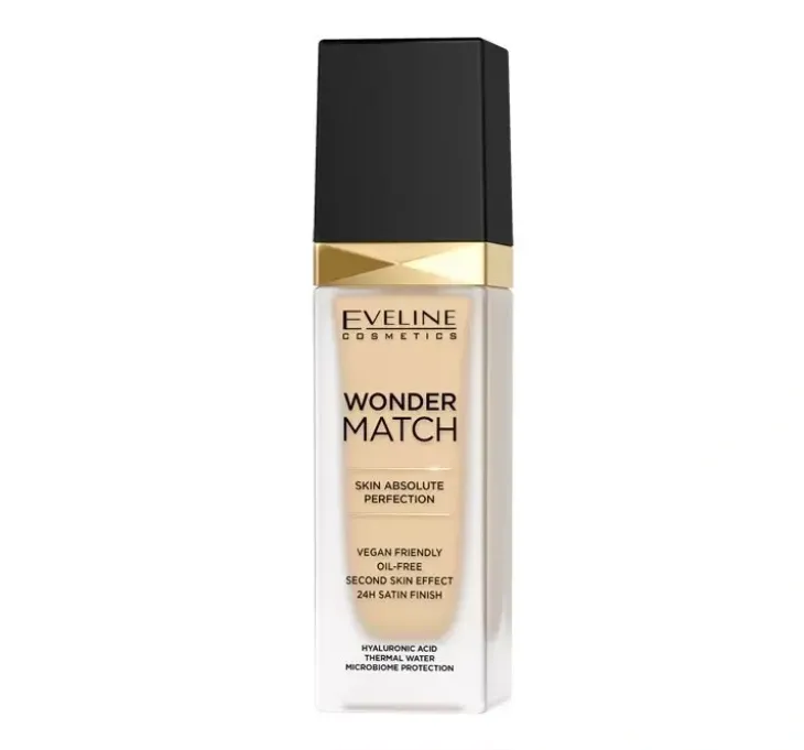 Eveline Cosmetics Wonder Match luksusowy podkład wygładzający 05 Light Porcellain 30 ml
