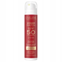 Eveline Cosmetics Wonder Match ultralekka mgiełka ochronna na i pod makijaż SPF50 75 ml