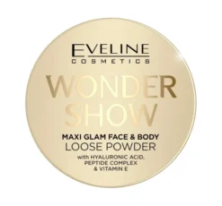 Eveline Cosmetics Wonder Show sypki puder do twarzy i ciała Maxi Glam 6 g