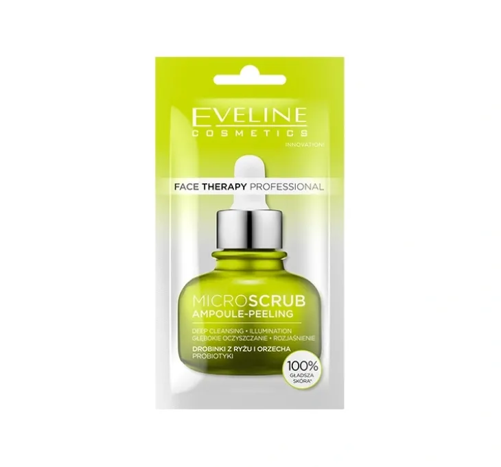 Eveline Face Therapy Professional Microscrub kremowy peeling drobnoziarnisty 8 ml