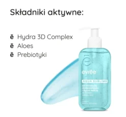 Evree Aqua Sublime żel micelarny do demakijażu i mycia twarzy 200 ml
