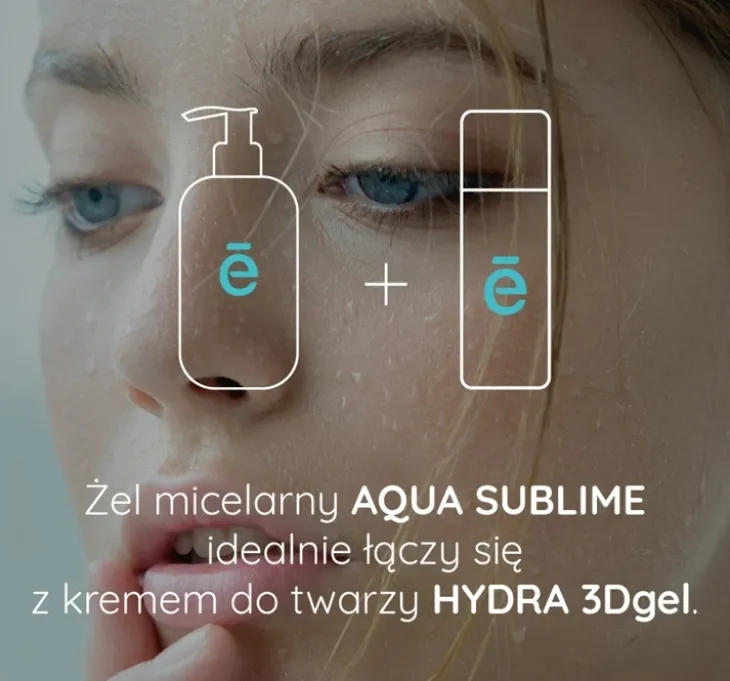 Evree Aqua Sublime żel micelarny do demakijażu i mycia twarzy 200 ml