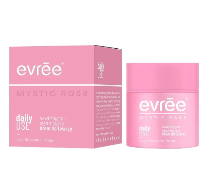 Evree Mystic Rose nawilżająco-ujędrniający krem do twarzy 50 ml