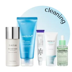 eZebra K-Beauty Set Cleaning zestaw koreańskich kosmetyków oczyszczająco-nawilżających