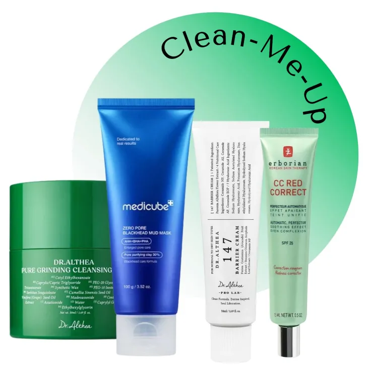 eZebra K-Beauty Set Clean Me Up zestaw viralowych koreańskich kosmetyków Tik-Tokowe must have