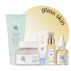 eZebra K-Beauty Set Glass Skin zestaw koreańskich kosmetyków rozświetlających