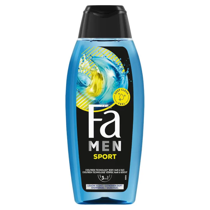 Fa Men Sport żel pod prysznic 2w1 do ciała i włosów 400 ml